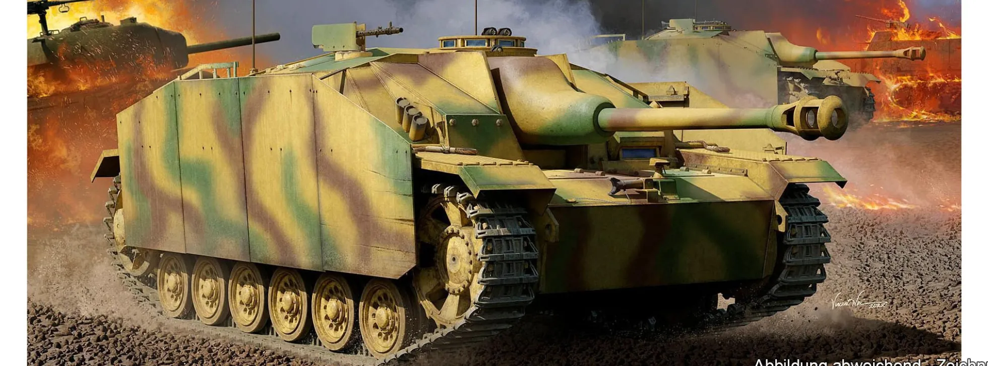 TRUMPETER 00947 Stug III Ausf. G späte Produktion | Militär Bausatz 1:16