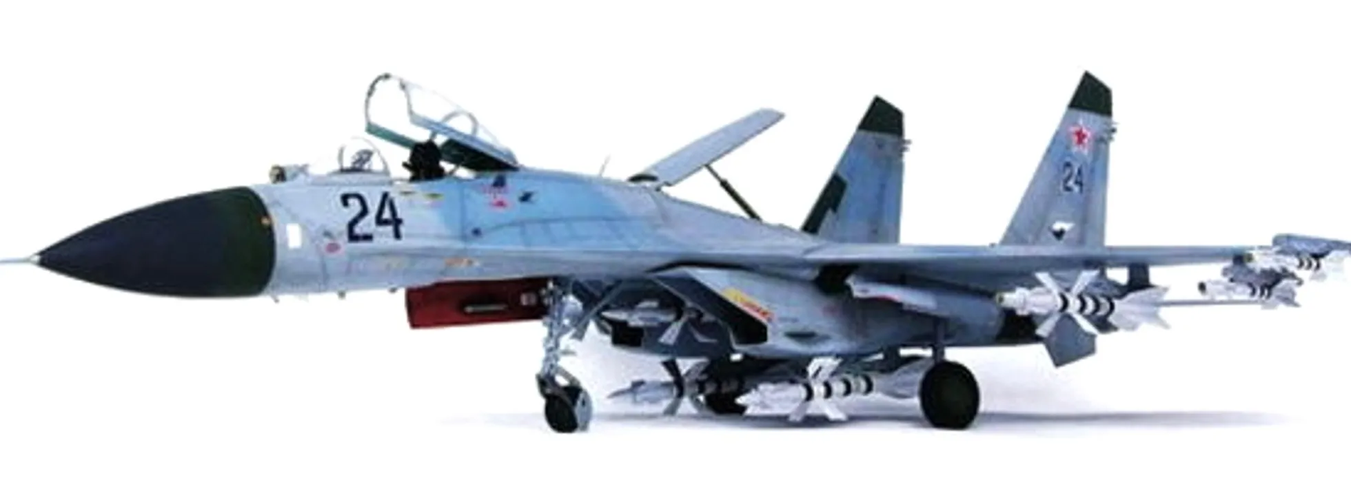 TRUMPETER 02224 Sukhoi Su-27 Flanker B | Flugzeug Bausatz 1:32