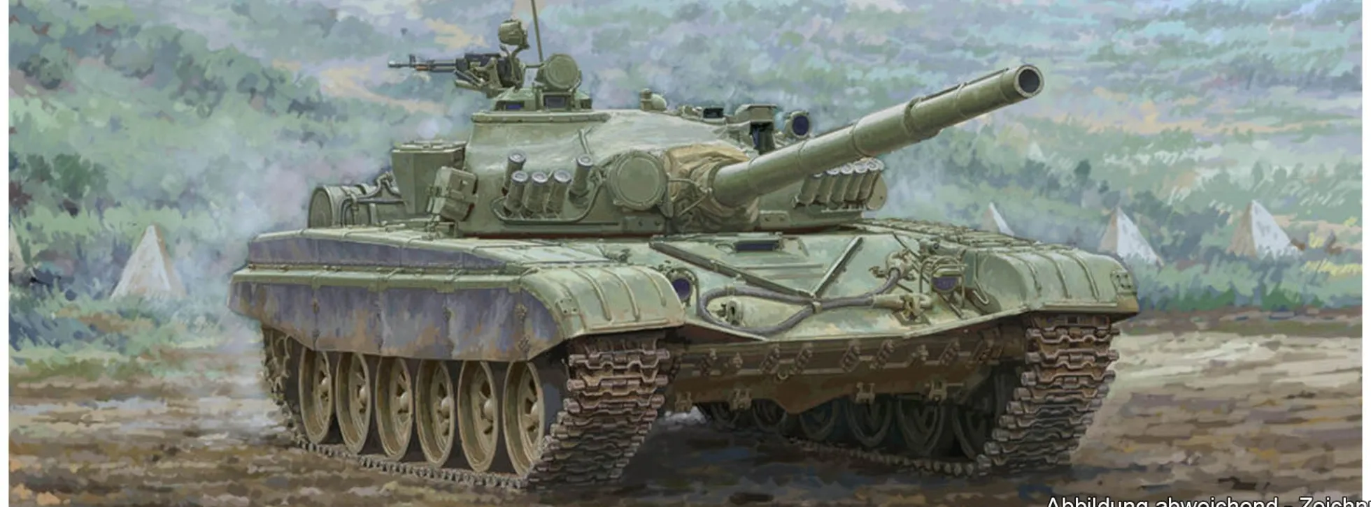 TRUMPETER 09604 T-72M1 | Panzer Bausatz 1:35