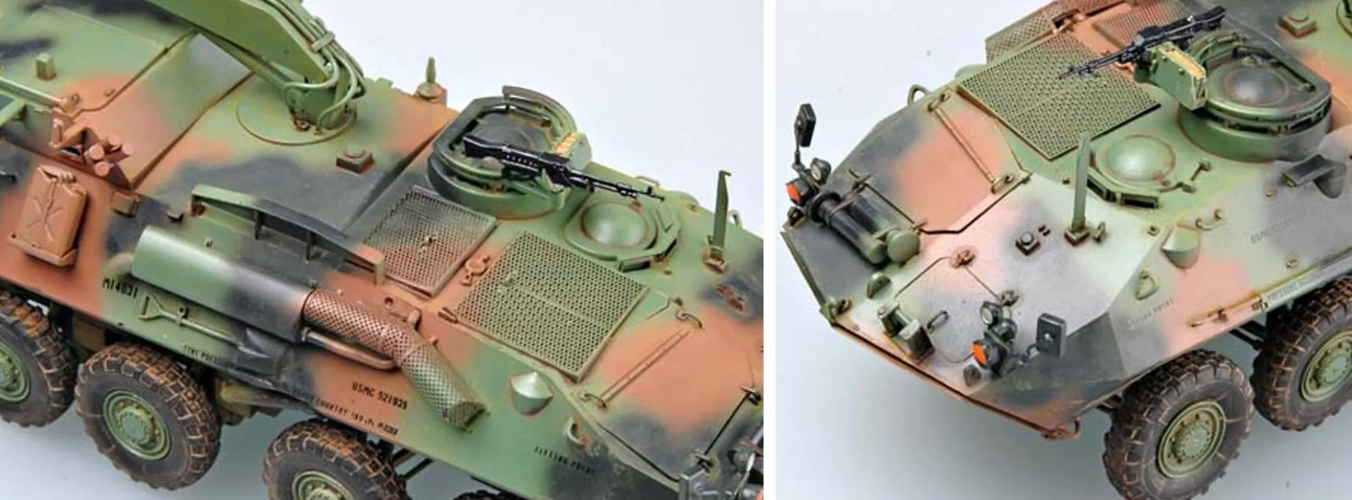 TRUMPETER 00370 USMC LAV-R Light Armored Vehicle Recovery Militär Bausatz 1:35