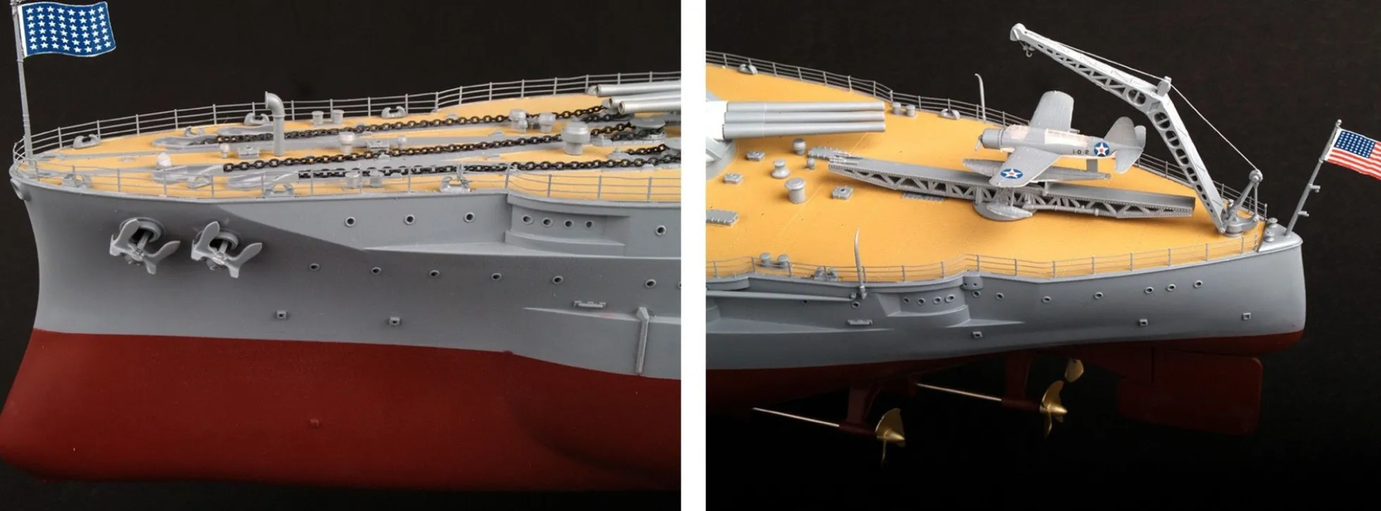 TRUMPETER 03701 USS Arizona BB-39 Bausatz 1:200