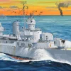TRUMPETER 03723 USS Fletcher DD-445 | Schiff Bausatz 1:200