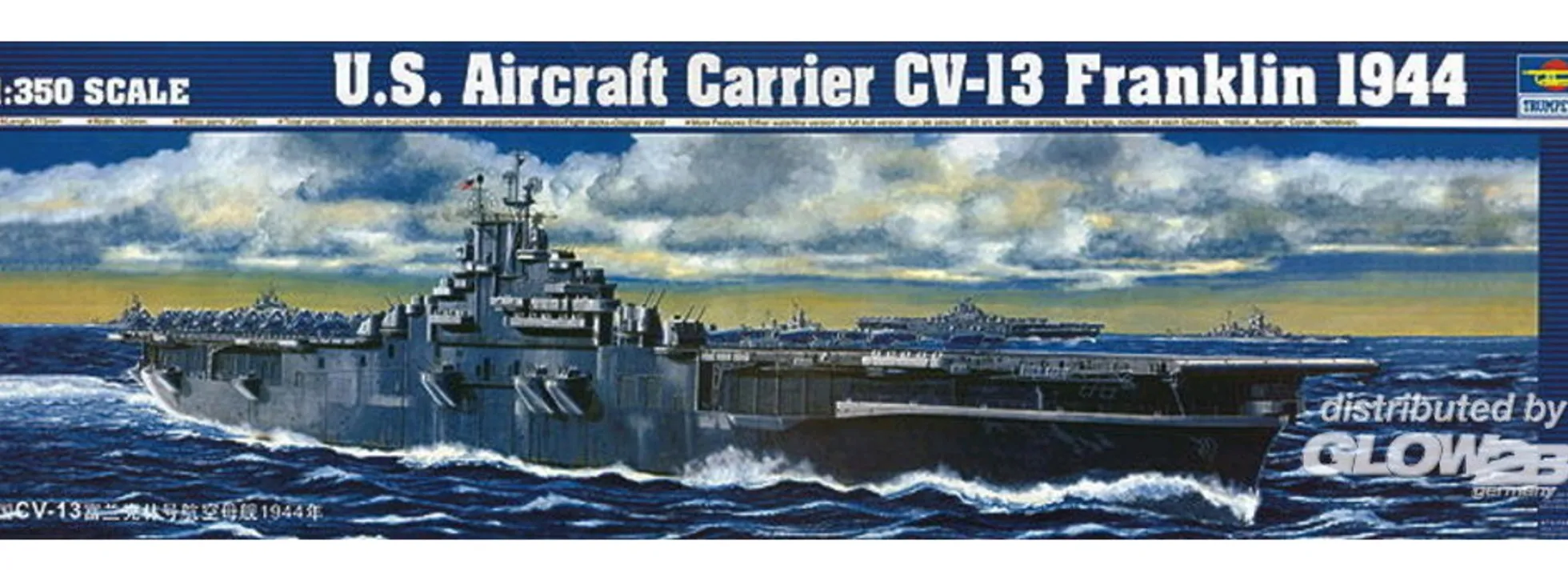 TRUMPETER 05604 USS Franklin CV-13 | Schiff Bausatz 1:350
