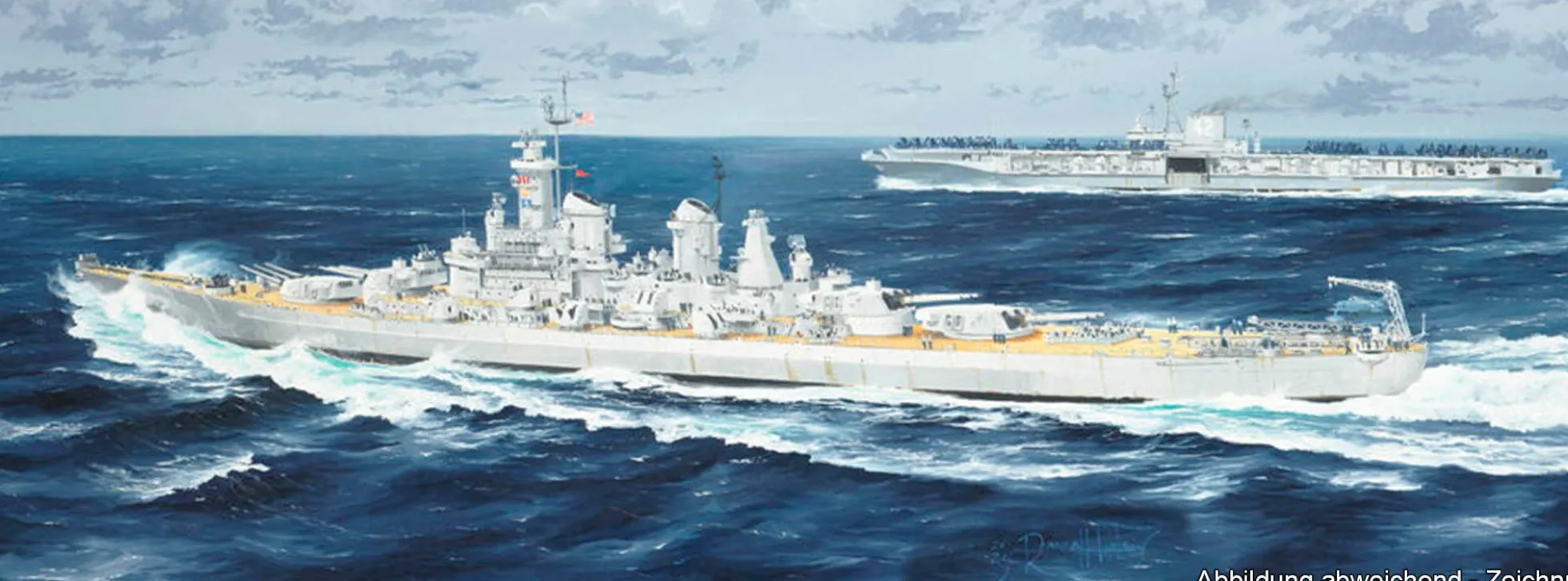 TRUMPETER 05372 USS Montana BB-67 | Schiff Bausatz 1:350