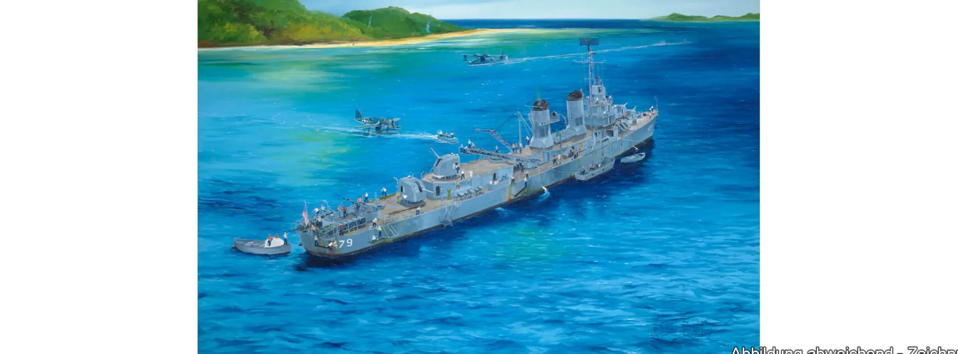 TRUMPETER 03722 USS Stevens DD-479 | Schiff Bausatz 1:200