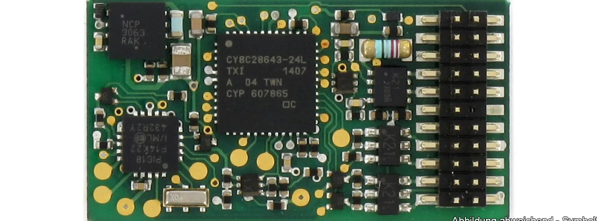 Uhlenbrock 34760 IntelliSound 8 Decoder | leer | PluX22 | Spur H0