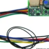 Uhlenbrock 33320 IntelliSound 6-Minidecoder | Leer | 8-polig | Spur H0