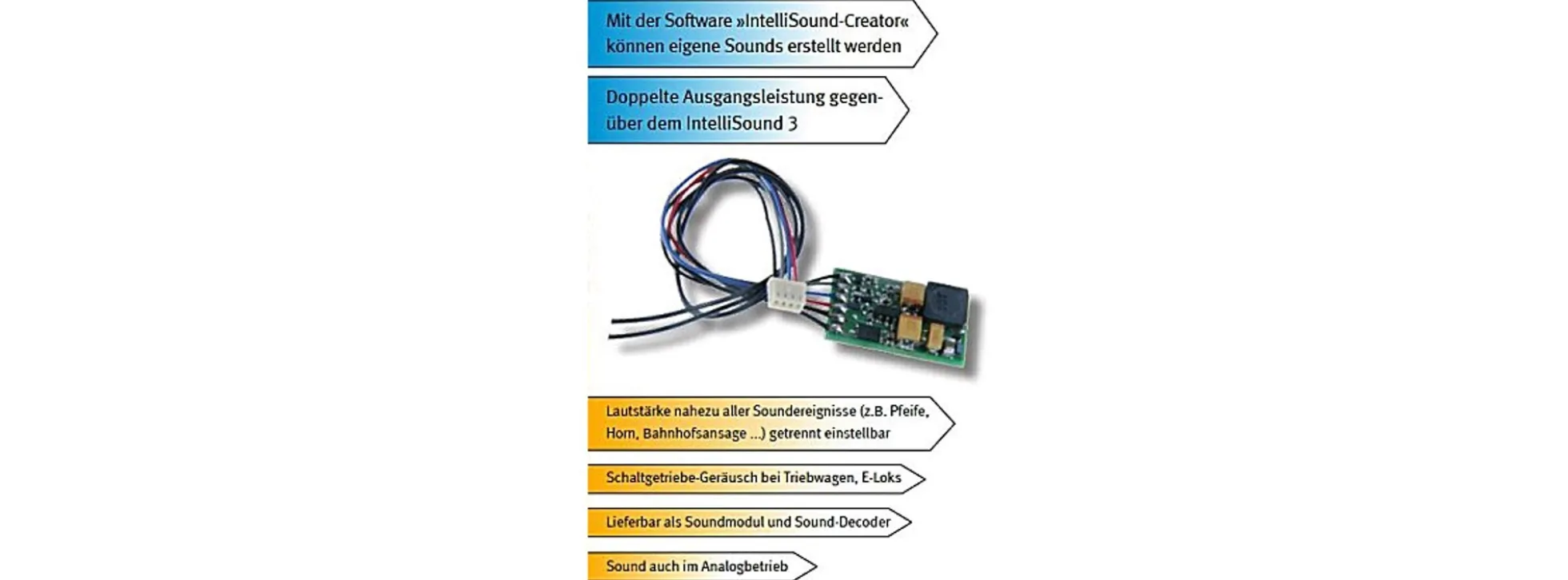 Uhlenbrock 32510 IntelliSound 4 Modul leer