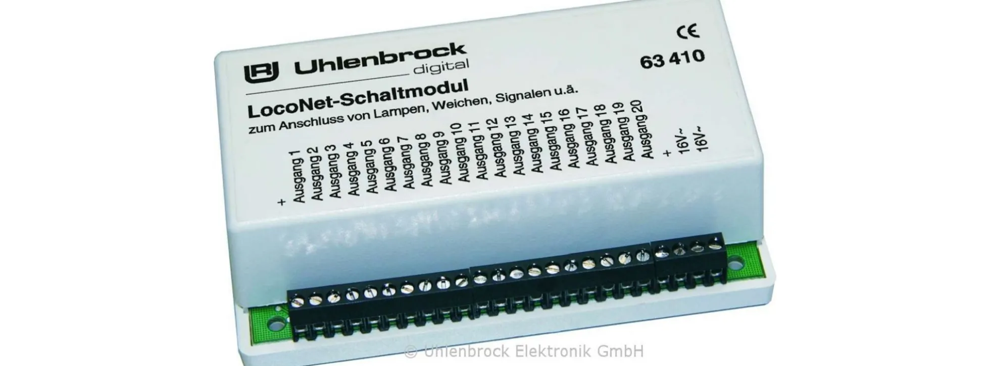 Uhlenbrock 63410 LocoNet-Schaltmodul