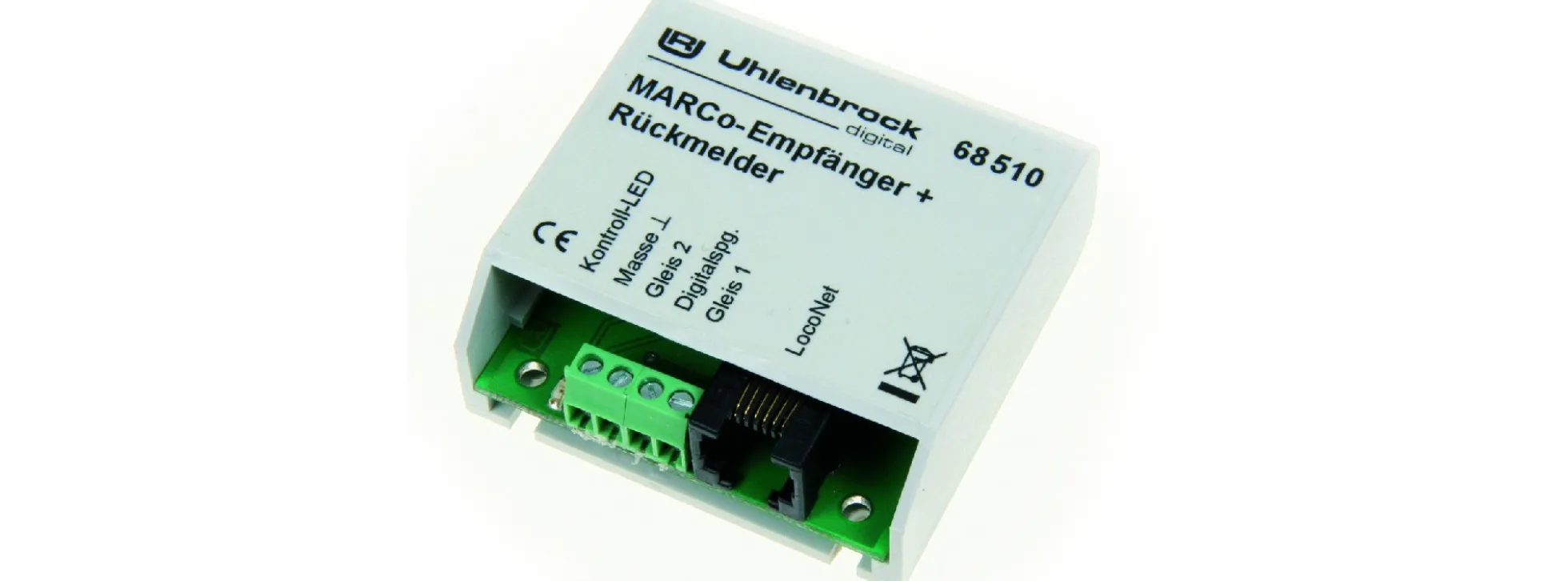 Uhlenbrock 68510 MARCo Empfänger + Rückmelder | Digitalzubehör