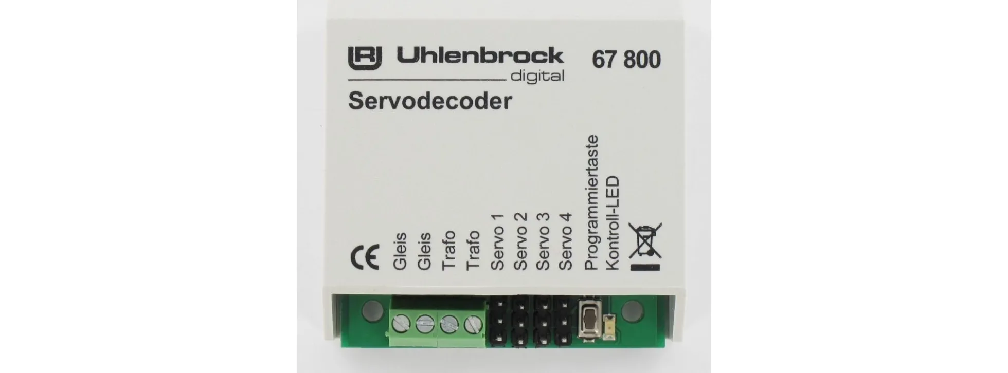 Uhlenbrock 67800 Servodecoder für 4 Servos