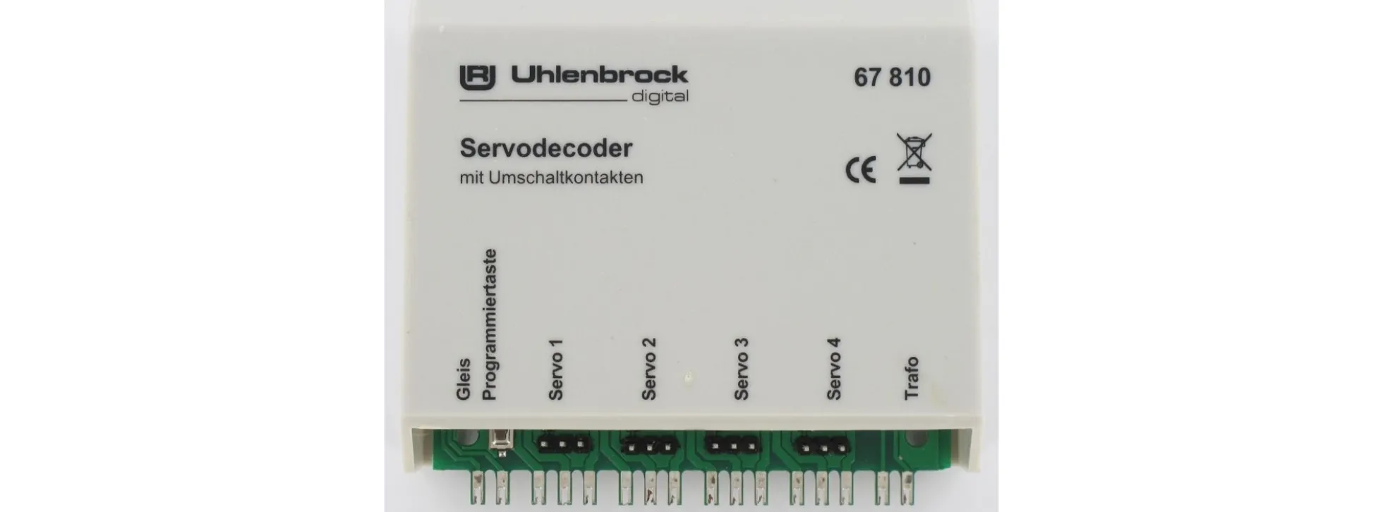 Uhlenbrock 67810 Servodecoder mit Schaltkontakten