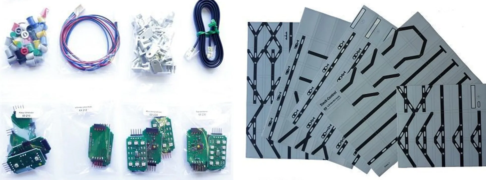 Uhlenbrock 69002 Track-Control Basis-Set Linksverkehr | Gleisbildstellpult