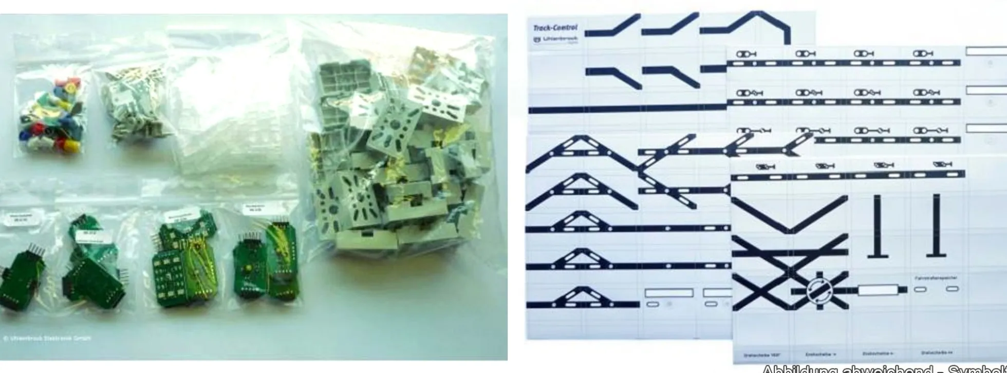 Uhlenbrock 69012 Track-Control Erweiterungs-Set Linksverkehr | Gleisbildstellpult