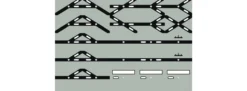 Uhlenbrock 69091 Track-Control Symbolfolie | Weichen- und Kreuzungssymbole | Zubehör