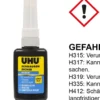 UHU 45590 Schraubensicher Fixierung mittelfest | Flasche 10 ml / 11 g