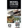 VALLEJO CC070 Farbkarte Model Color | Referenztabelle für Acrylfarben