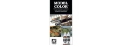 VALLEJO CC070 Farbkarte Model Color | Referenztabelle für Acrylfarben