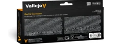 VALLEJO 70.262 Model Color Farb-Set Rost und Korrosion | Inhalt 8 x 18 ml | Streichfarben