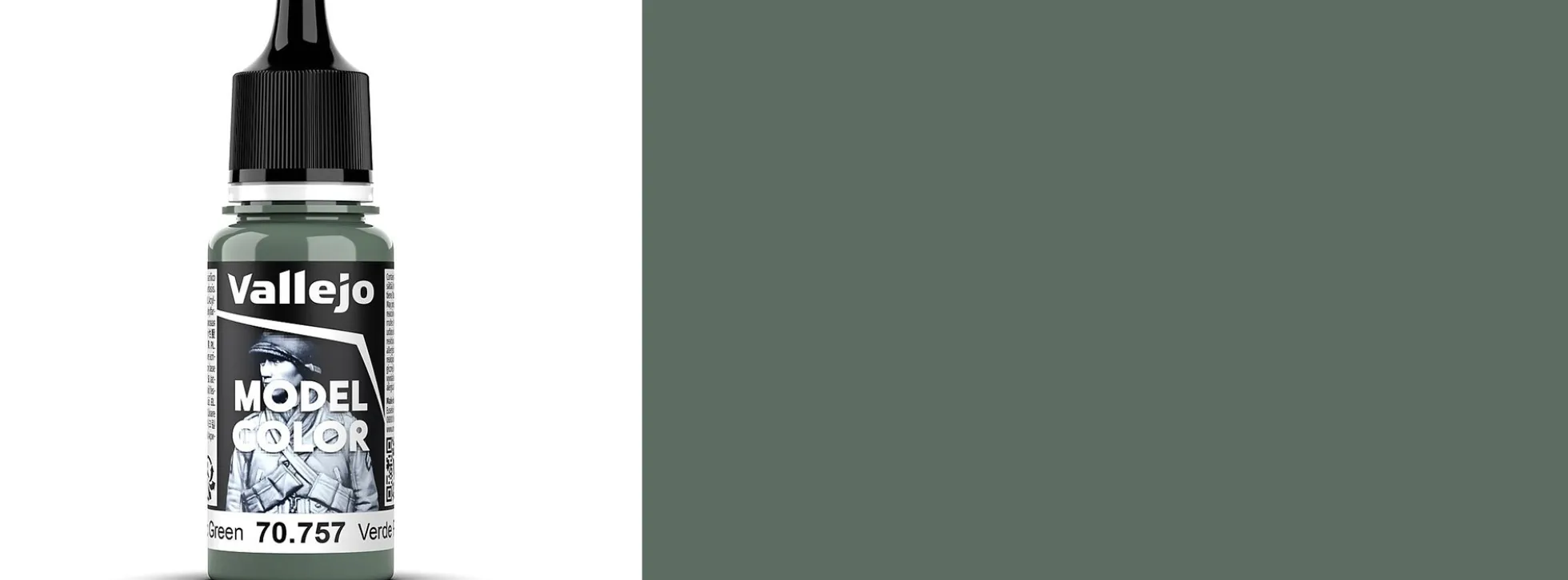 VALLEJO 70.757 Model Color Pazifikgrün | Inhalt 18 ml | Streichfarbe