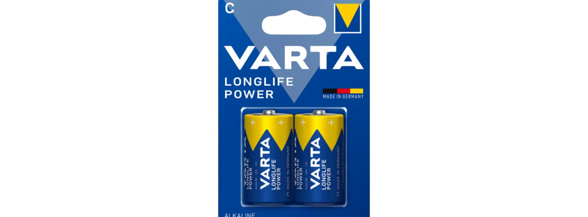 VARTA 4914 Batterien Typ C LR14 Baby | Longlife Power | 2 Stück