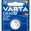 VARTA 06032 Knopfzelle Typ CR2032 3 V | 230 mAh | Lithium | 1 Stück