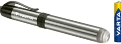 VARTA 16611 LED Pen Light Aluminium | inkl. 1x AAA | Stiftleuchte / Taschenlampe