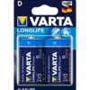 VARTA 4920 Longlife Power Batterie 1,5 Volt | LR20 | Mono | D | 2 Stück