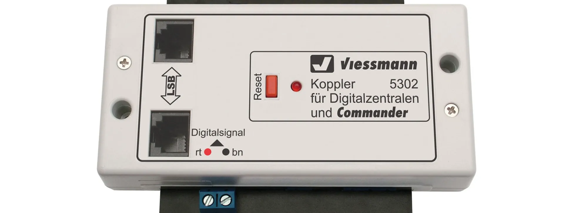 Viessmann 5302 Koppler für Digitalzentralen und Commander | DCC/Motorola | Zubehör