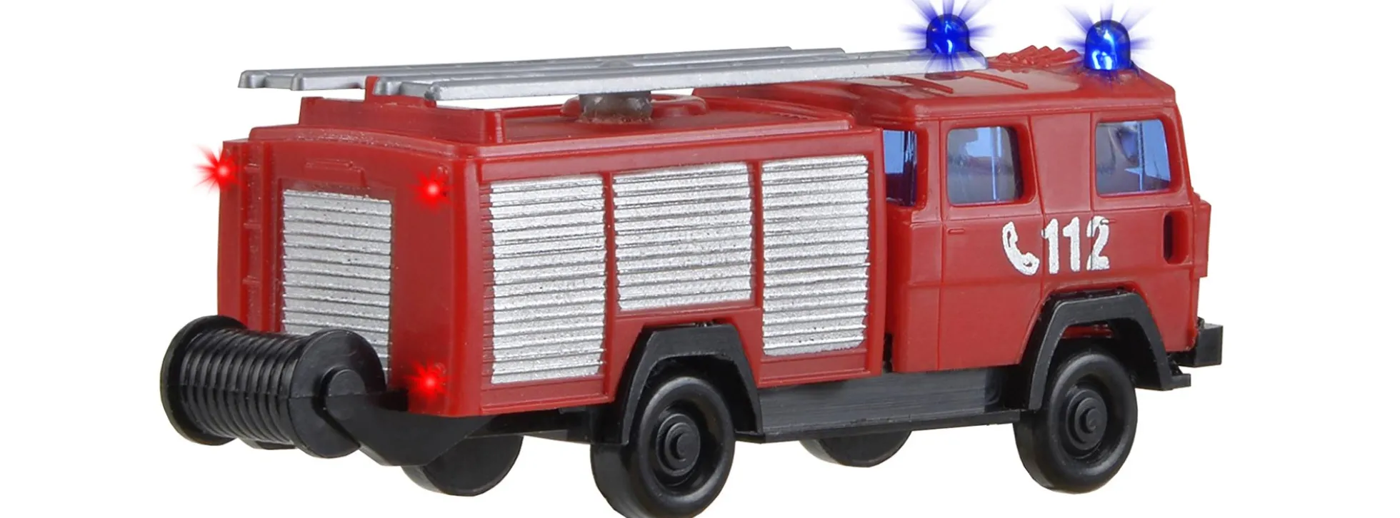 Viessmann 1843 Magirus LF16 Feuerwehr mit Blinkelektronik und Beleuchtung Fertigmodell 1:160