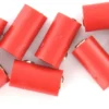 Viessmann 6880 Runde Muffen | 2,5 mm - alte Generation | Rot | 10 Stück