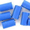 Viessmann 6883 Runde Muffen | 2,5 mm - alte Generation | Blau | 10 Stück