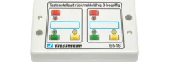 Viessmann 5548 Tasten-Stellpult rückmeldefähig 3-begriffig