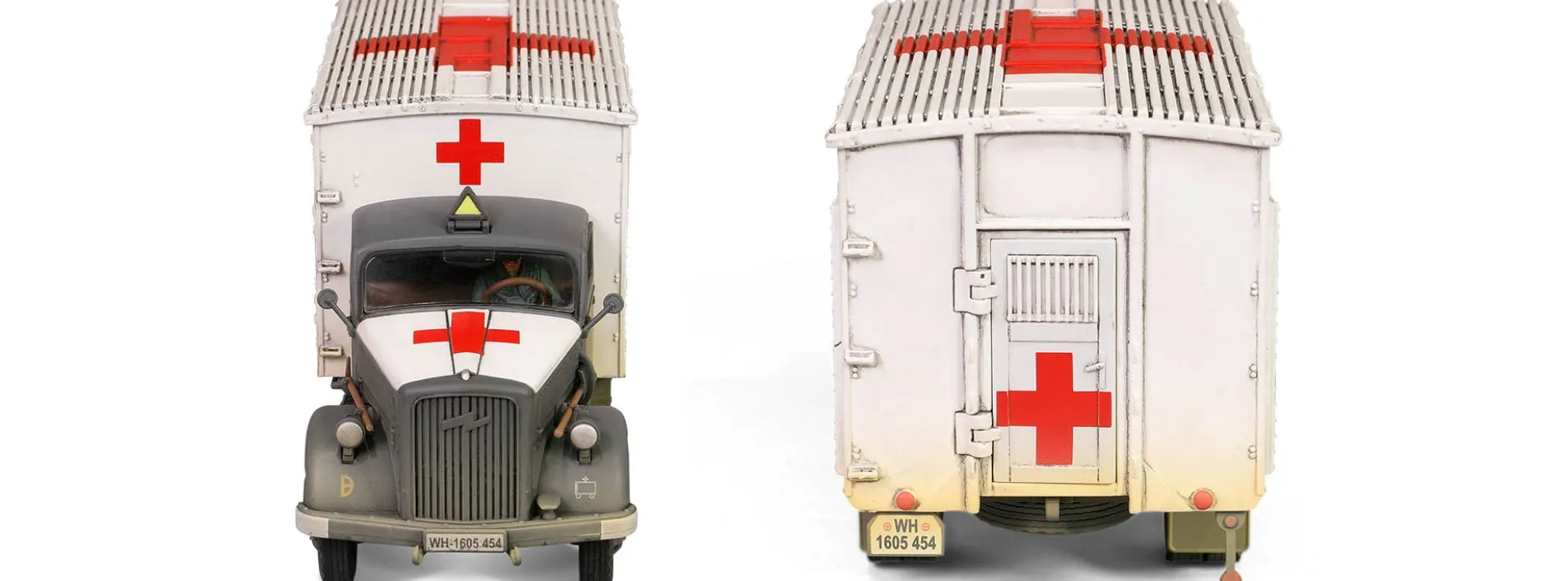WALTERSONS 10062 Opel Blitz 6700 A-Typ Ambulanz | Blaulichtmodell 1:32