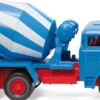 WIKING 068208 Betonmischer (MAN) - blau/weiß | LKW-Modell 1:87