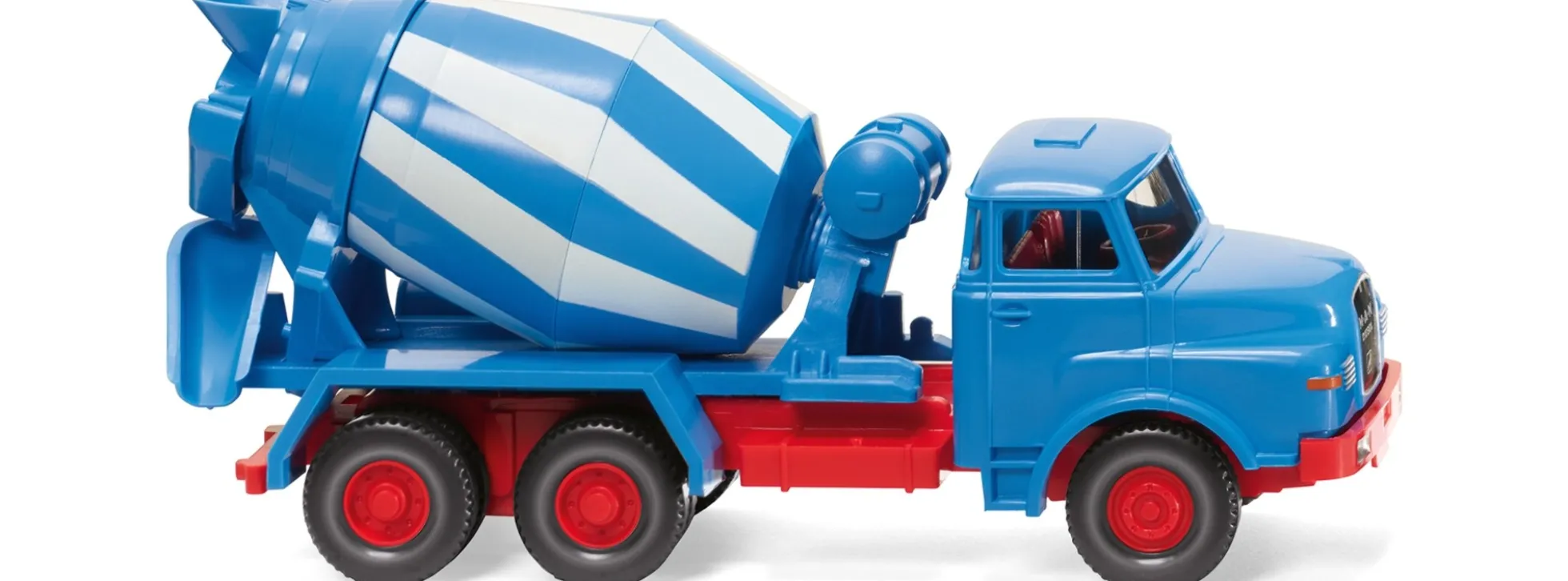 WIKING 068208 Betonmischer (MAN) - blau/weiß | LKW-Modell 1:87
