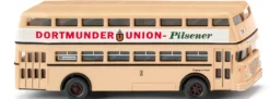 WIKING 072206 Büssing D2U Doppeldeckerbus Dortmunder Union Pilsener Busmodell 1:87