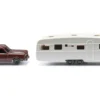 WIKING 092211 Chevrolet Malibu und Opel Rekord Wohnwagengespann | Modellautos 1:160