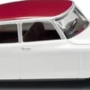WIKING 080713 Citroen ID 19 - weiß/rubinrot | Modellauto 1:87