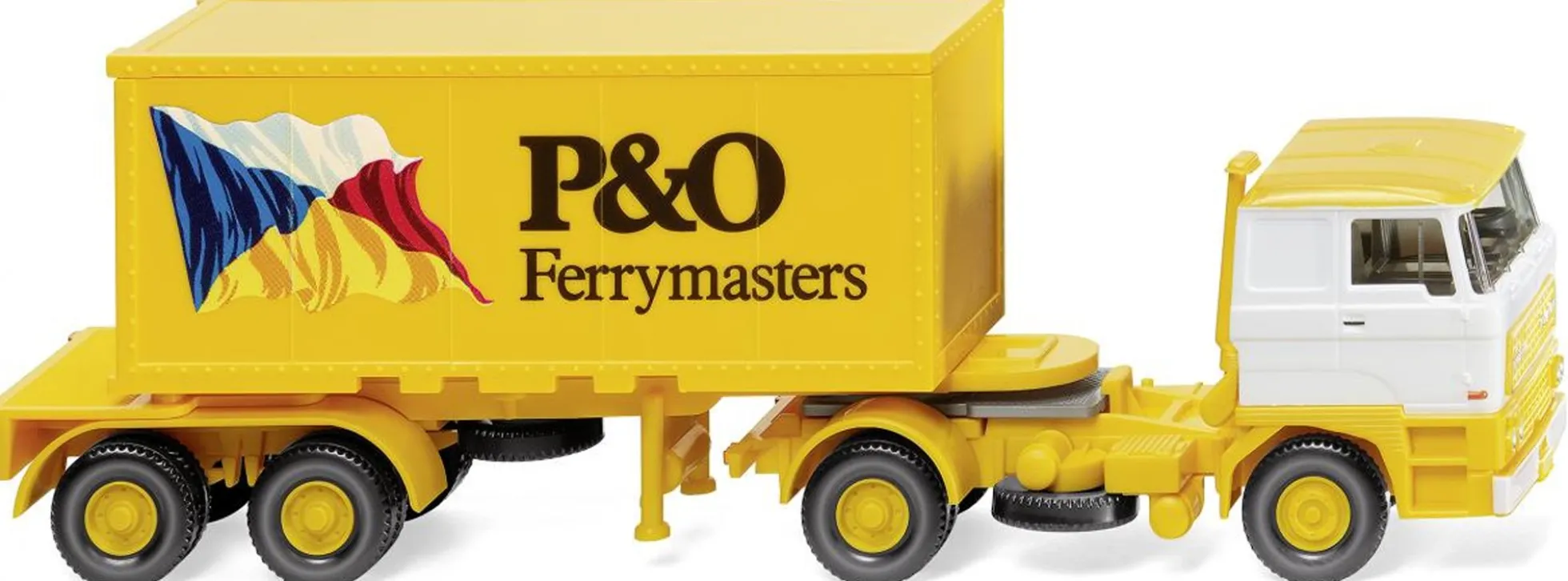 WIKING 052603 Containersattelzug 20 Fuß DAF P + O | LKW-Modell 1:87