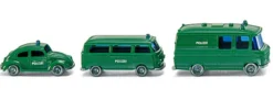WIKING 093500 Einsatzfahrzeuge Polizei | Set | Miniaturmodelle 1:160