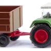 WIKING 096004 Fendt Favorit mit Anhänger | Landwirtschaftsmodell 1:160