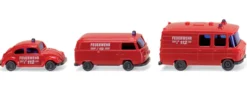 WIKING 093449 Feuerwehr - Einsatzfahrzeuge Modell-Set 1:160