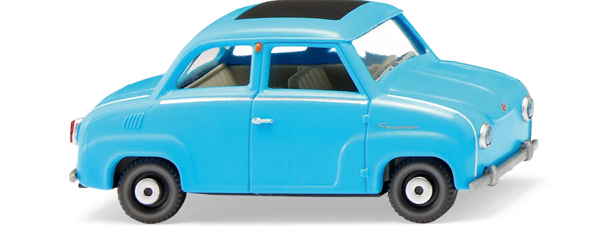 WIKING 018498 Glas Goggomobil - eisblau | Modellauto 1:87