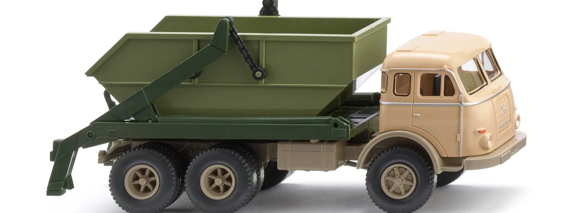 WIKING 067908 Henschel 115 Absetzkipper beige | LKW-Modell 1:87