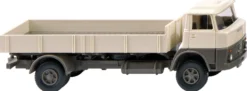 WIKING 041703 Henschel HS 14/16 Pritschen-Lkw - perlweiß/quarzgrau | LKW-Modell 1:87