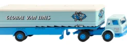 WIKING 051330 Int. Harvester Koffersattelzug - Global Van Lines | LKW-Modell 1:87
