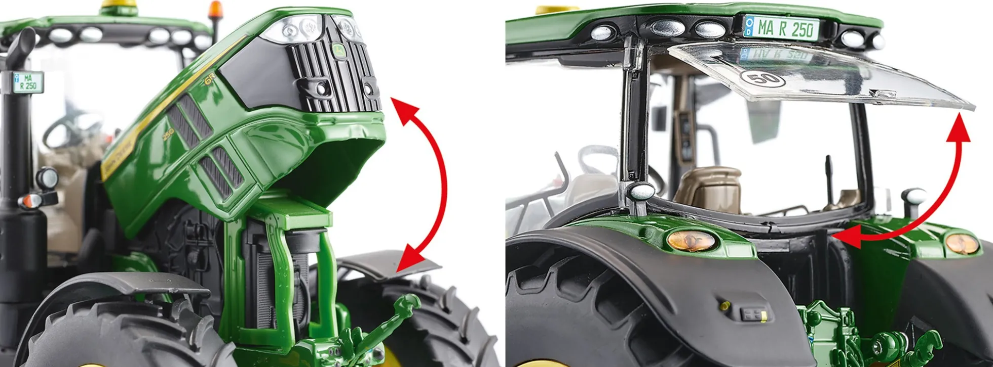WIKING 077870 John Deere 6R 250 | Traktormodell 1:32