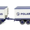 WIKING 045704 Kühlkofferlastzug Volvo F88 Polar Express | LKW-Modell 1:87