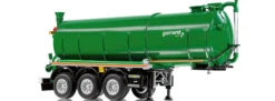 WIKING 077656 Kotte Tanksattelauflieger laubgrün | LKW-Anhänger 1:32